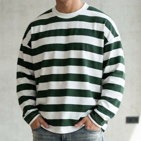 oversized crew neck shirt