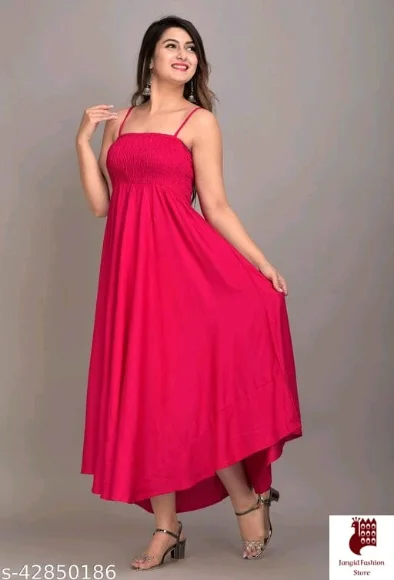 Rayon Gown